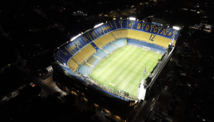 Estadio Alberto J. Armando "La Bombonera" del Club Atlético Boca Juniors
